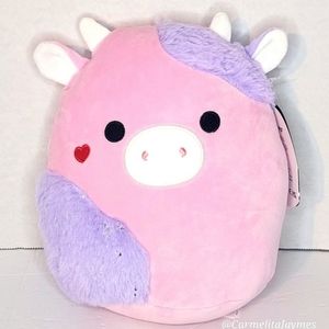 🖤 PATTY 🐄❤️ Select Series Valentine 2024 Pink Purple & Silver Cow Squishmallow